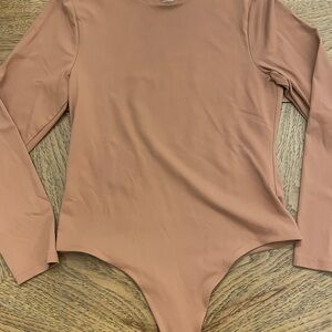 Nuuds Clay Crewneck Long Sleeve Bodysuit